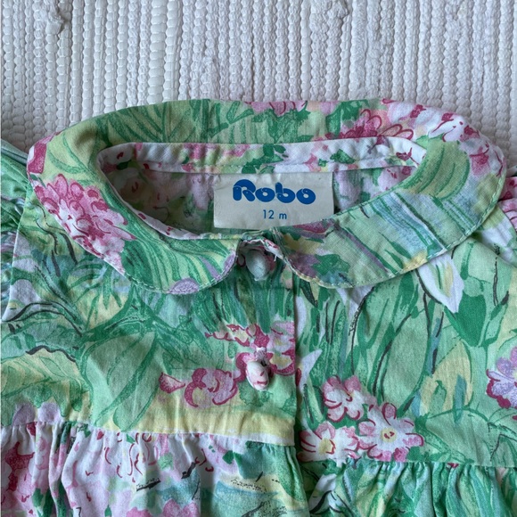Beautiful vintage floral baby dress - Picture 2 of 6